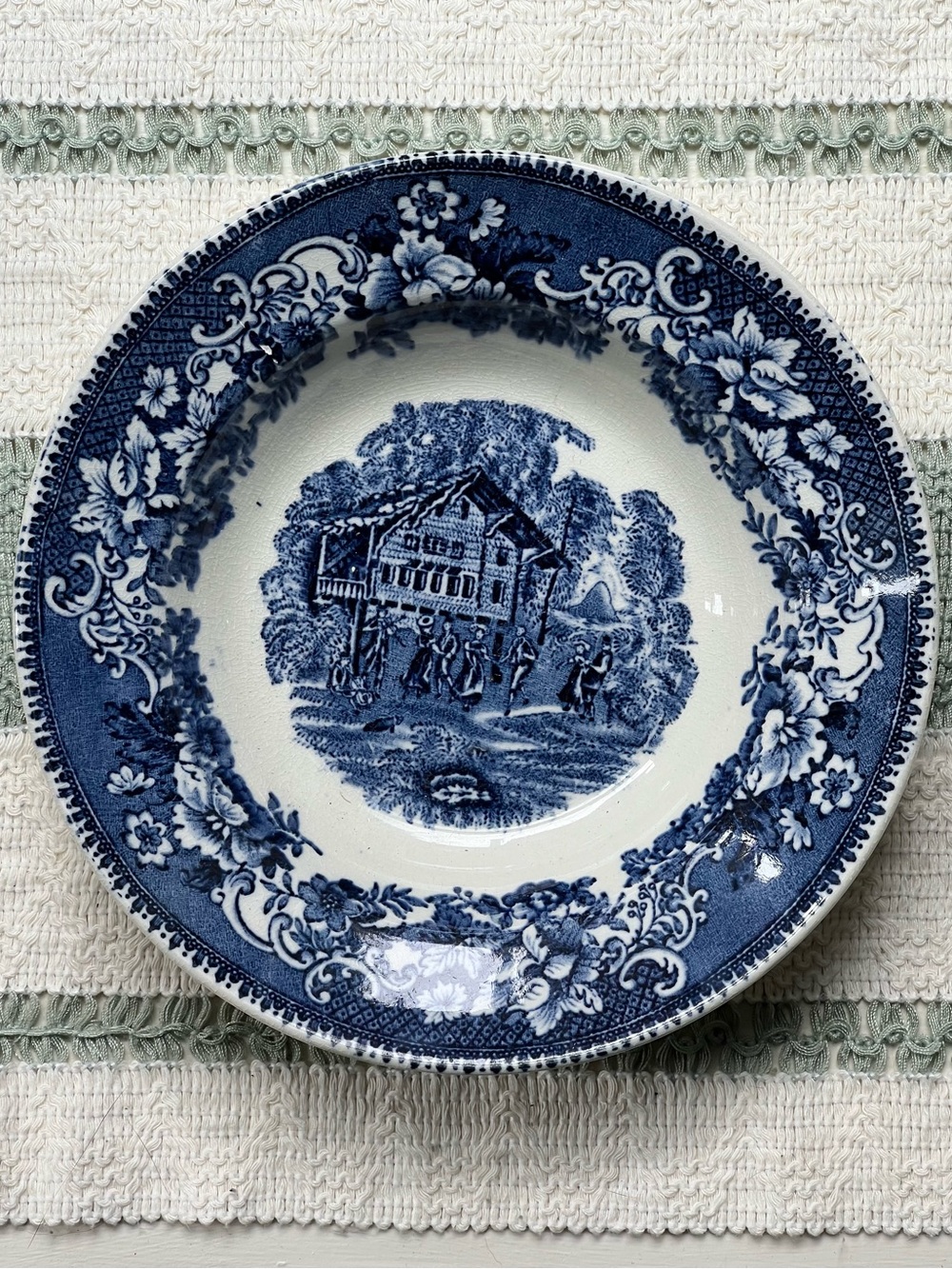 Vintage Thos Hughes & Son Ltd Cottage Collector’s Bowl